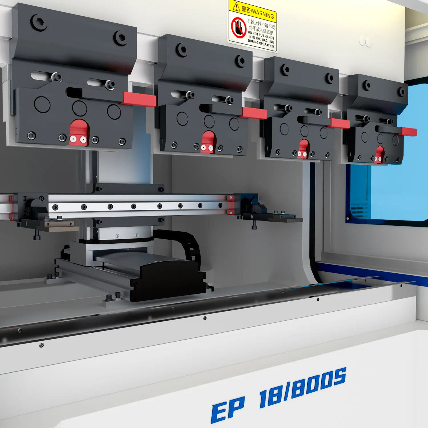 Гибочный станок с ЧПУ IPMBM 18T-800mm-S электромеханический