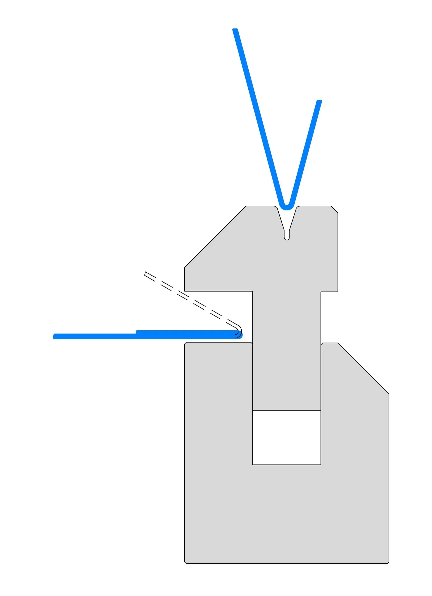 Матрица для плющения HT 3039 35° V6 H105